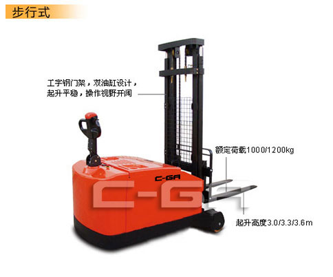 平衡重式電動(dòng)堆高車